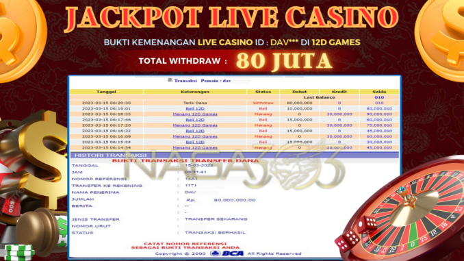 bukti jp naga303 #6 bukti jp naga303 #6
