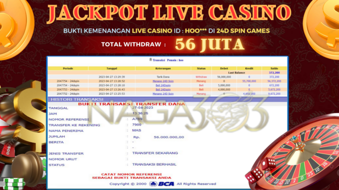 bukti jp naga303 #130 bukti jp naga303 #130