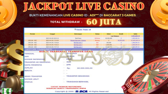 bukti jp naga303 #134 bukti jp naga303 #134