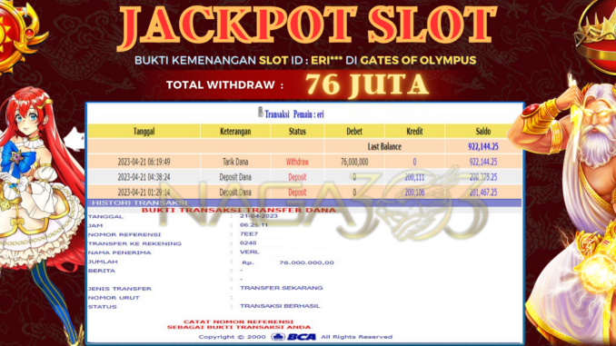bukti jp naga303 #122 bukti jp naga303 #122