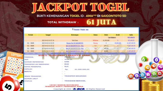 bukti jp naga303 #131 bukti jp naga303 #131