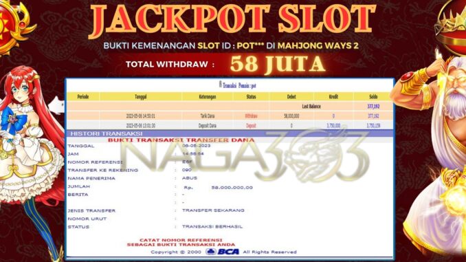 bukti jp naga303 #158 bukti jp naga303 #158