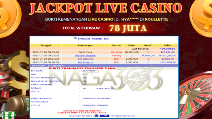 bukti jp naga303 #419 bukti jp naga303 #419