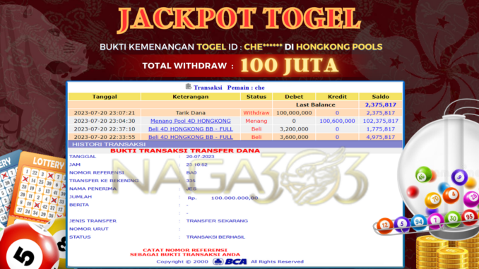 bukti jp naga303 #420 bukti jp naga303 #420