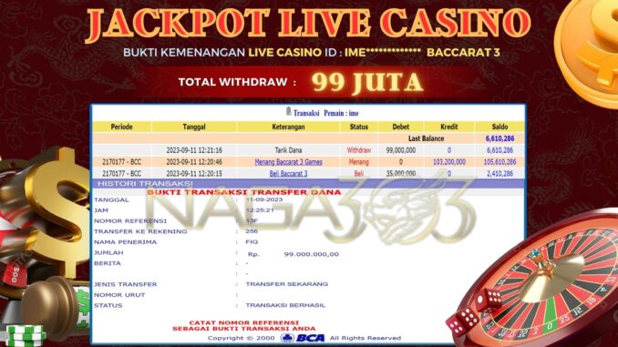 bukti jp naga303 #568
